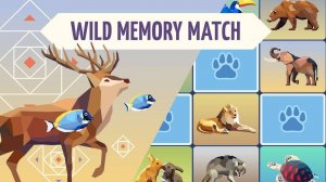 Wild Memory Puzzle Game - Online Brain Training Puzzle Game