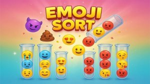 Emoji Sort Puzzle Game Online - Puzzle Game