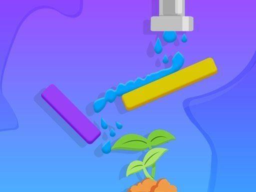 Sprinkle Plants Puzzle Game - Watering Puzzle Online Puzzle Game