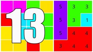 Tile Merge 13: A Logic Puzzle