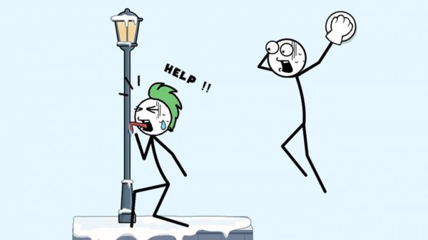 Mr Long Hand: Swing & Rescue Puzzle Game