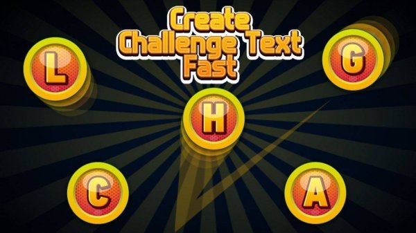 Create Challenge Text Fast - Online Word Puzzle Game | Word Game