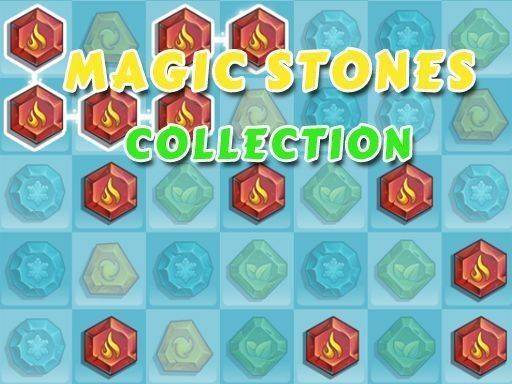 Magic Stones Collection Puzzle Game Online - Match 3 Puzzle Game