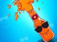 Bottle Push Physics Puzzle