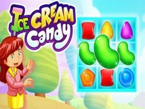 Ice Cream Candy Match 3 Puzzle Online Game - Puzzle Game