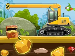 Gold Truck Crane Online Game Puzzle Arcade