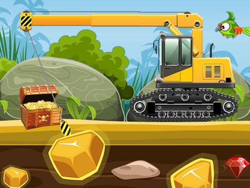 Gold Truck Crane Online Game Puzzle Arcade