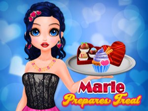 Marie Prepares Treat - Cooking Game Online, Cooking Game