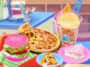 School Lunch Maker Online Game Cooking Game