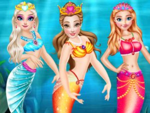 Princess Mermaid Style Dress Up Online Dress Up Game