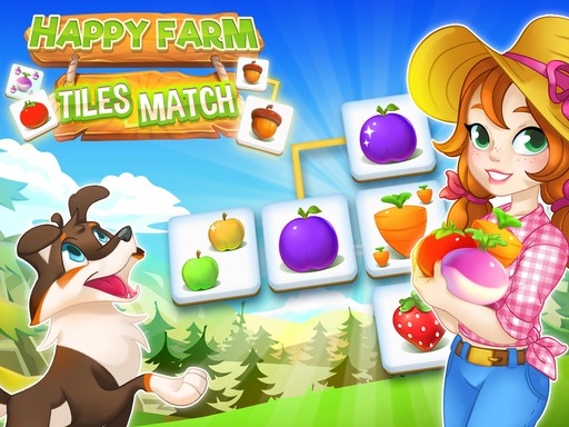 Happy Farm Tiles Match Online Puzzle Game