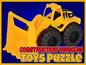 Construction Vehicles Toys Puzzle Game Online - Puzzle Game