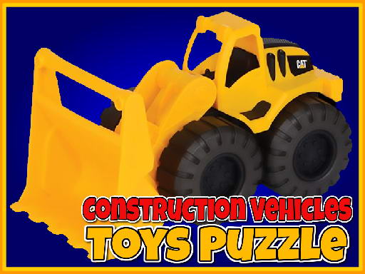 Construction Vehicles Toys Puzzle Game Online - Puzzle Game