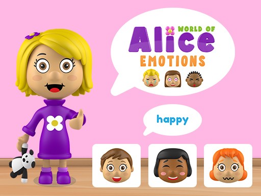 World of Alice Emotions - Educational Kids Puzzle Game