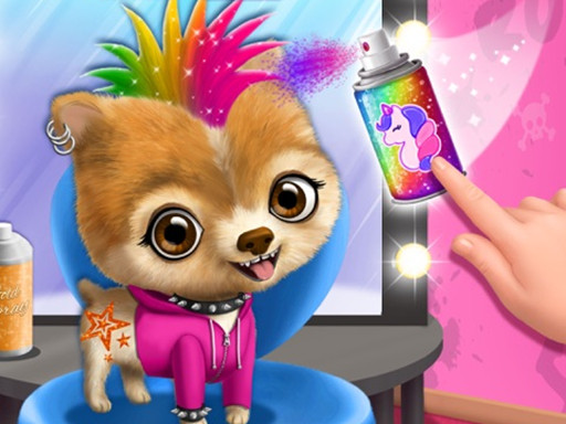 Rock Star Animal Hair Salon Online Game - Dress Up Game