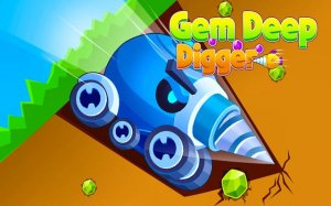 Gem Deep Digger: Mining Adventure Online Game