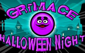 Grimace Night: Halloween Key Quest Puzzle Game