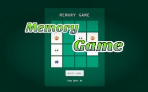 Emoji Pairs Memory Match