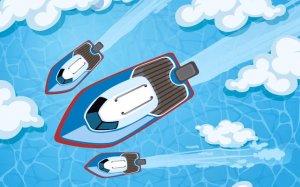 Wave Rider Boat Racing Online Game