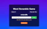 Word Scramble Puzzle Challenge
