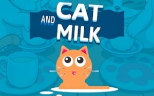 Cat and Milk: Swing & Feed Puzzle