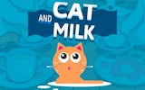 Cat and Milk: Swing Puzzle
