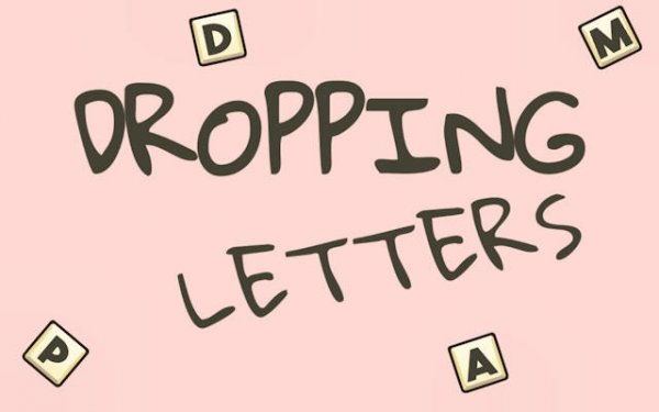 Dropping Letters Word Puzzle Online Game - Word Puzzle Game