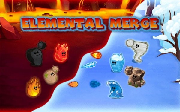 Elemental Merge Strategy Game Online - Puzzle Strategy Game