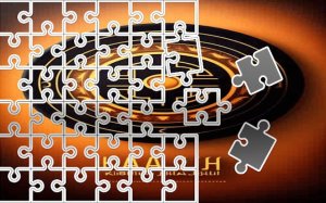 Kaligrafi Photo Image Scramble Puzzle Game Online - Puzzle Game