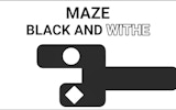 Maze Black And White Puzzle