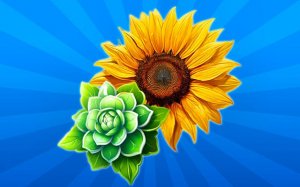 Merge Flowers in Bubbles 2048: Cozy Floral Puzzle Online Game - Puzzle Game
