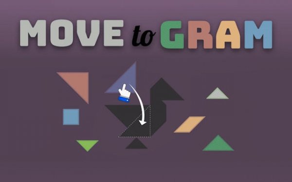 Move to Gram: Tangram Puzzle Challenge Online Puzzle Game