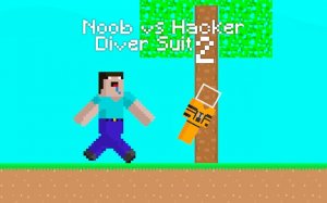 Noob vs Customizer Diver Suit - Underwater Survival Adventure Game