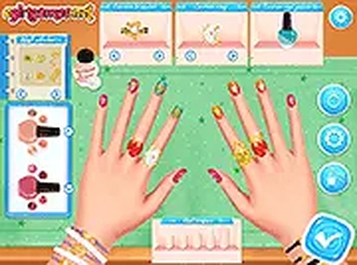 Nail Art Salon Online Game - Dress Up Game