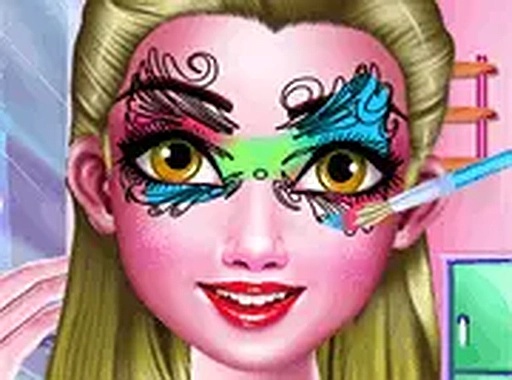 Besties Face Art Online Game