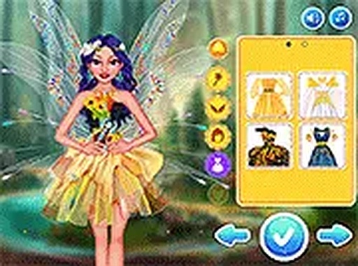Super Girls Magical Fairy Land Dress Up Online Game - Dress Up Game