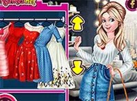 Ellie Retro Summer Dress Up Game