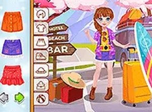 Kiddo on Vacation Dress Up Game Online - Dress Up Game