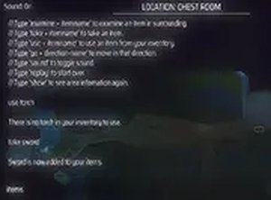 Mysterious Island Text Adventure - Ludoryx free online game