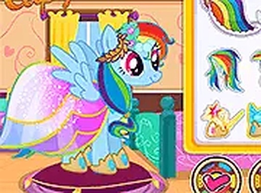 The Prom of the Ponies Dress Up Game Online Dress Up Game