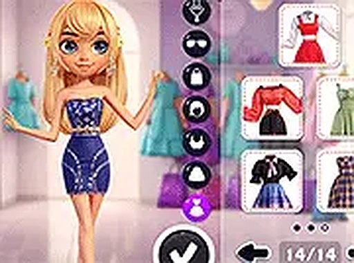 Lovie Chic's Black Friday Shopping Online Dress Up Game