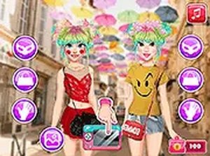 Hot vs Cold Weather Social Media Adventure Fashion Game Online Dress Up Game