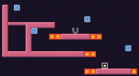 Rolling Magnet Puzzle Game